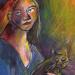 La jeune fille et le chat